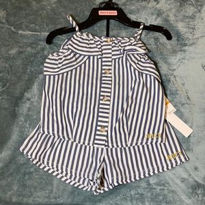 Girls juicy couture shorts set size 7